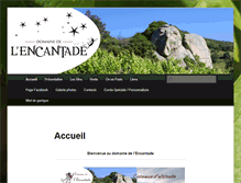 Tablet Screenshot of encantade.com